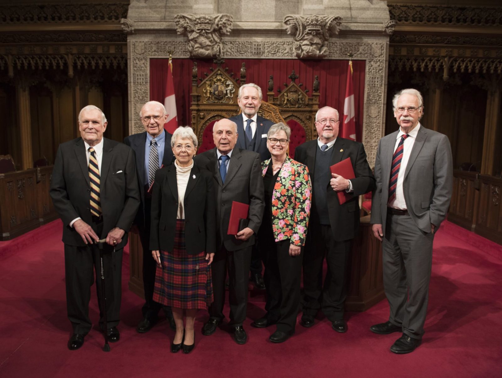 Senator Harder awards Canadians for work with immigrants and refugees