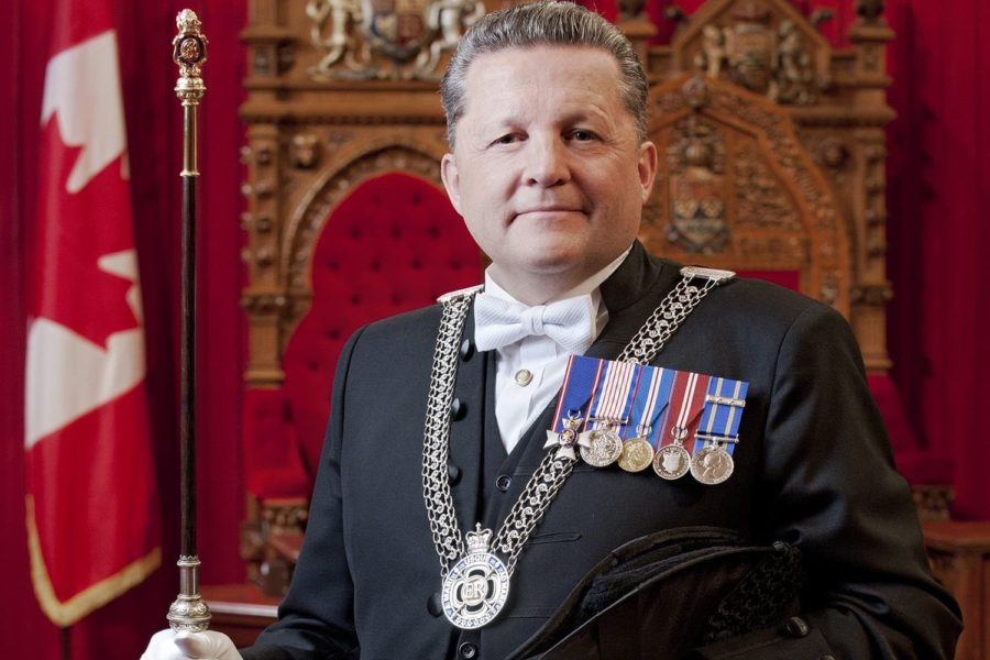 Greg Peters has been re-appointed as Usher of the Black Rod.