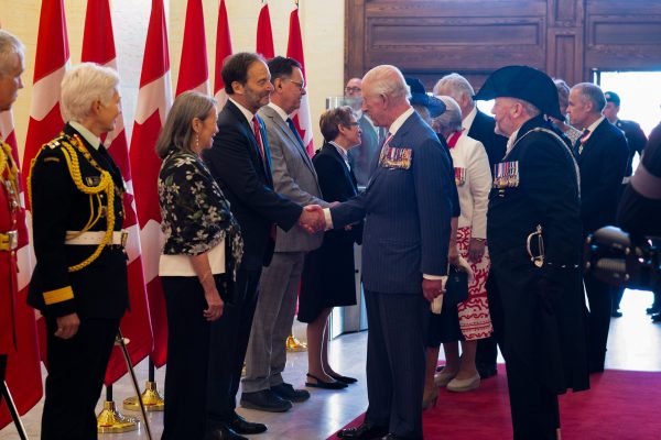 A royal visit: King Charles III and Queen Camilla in the Senate